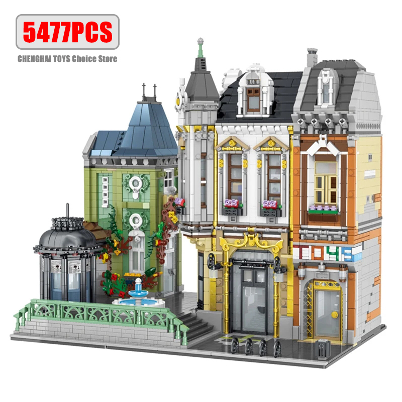 Lego Set City - 5477 adet çağırıyorum sokak görünümü setleri