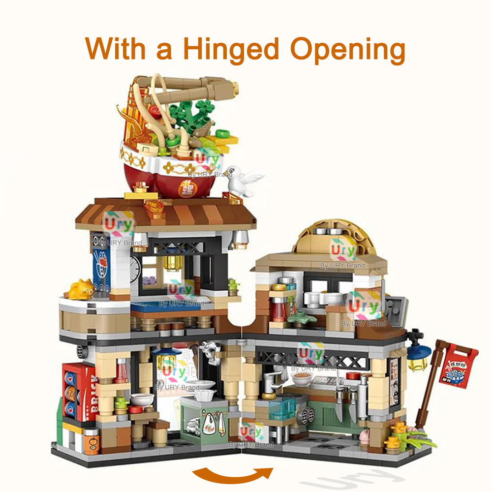 Mini Şehir Japon Sokak Görünüm - Lego Set City incelemesi ve fiyatı