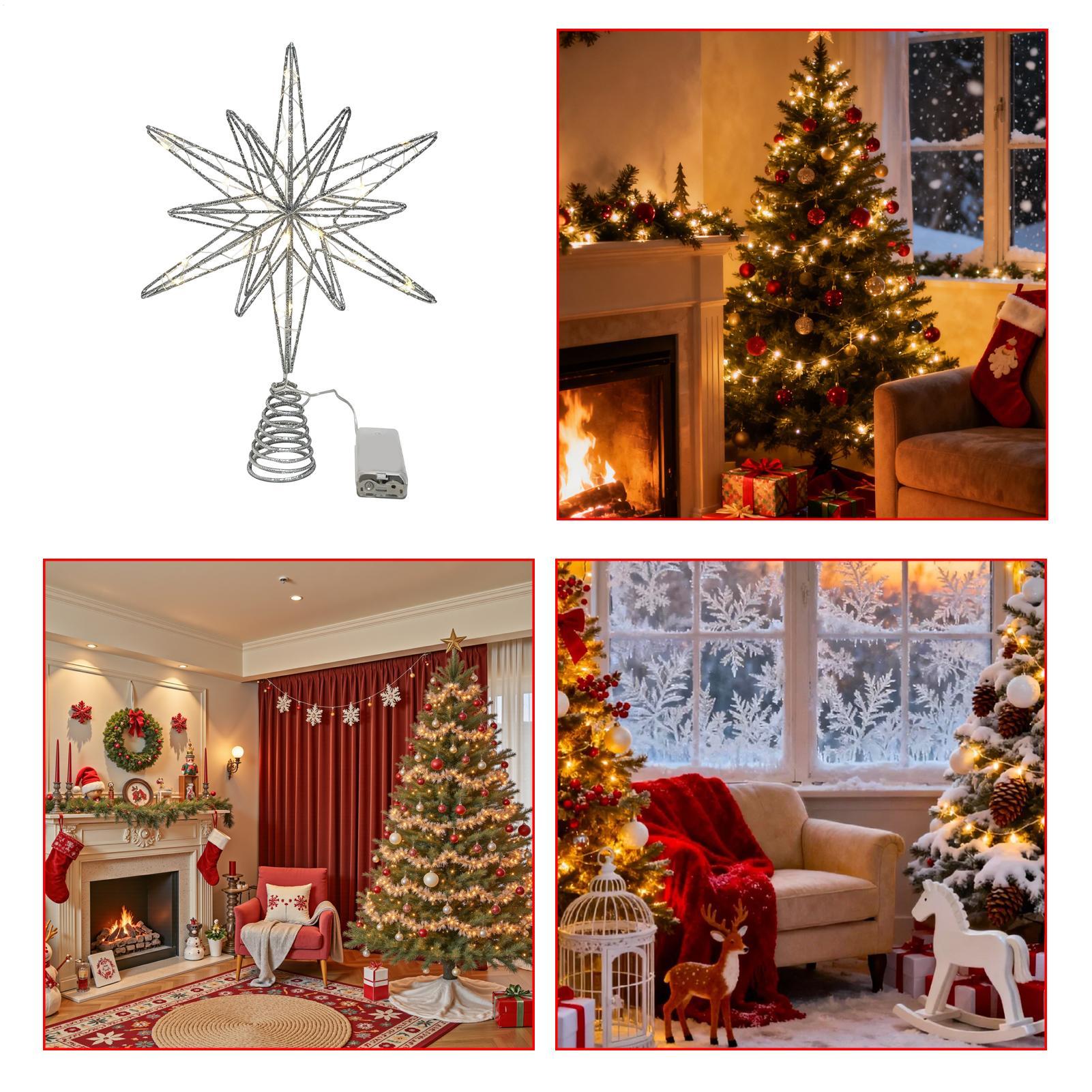 Yıldızlı Ağaç Tepesi Işıklı No - Star Tree Topper incelemesi ve fiyatı