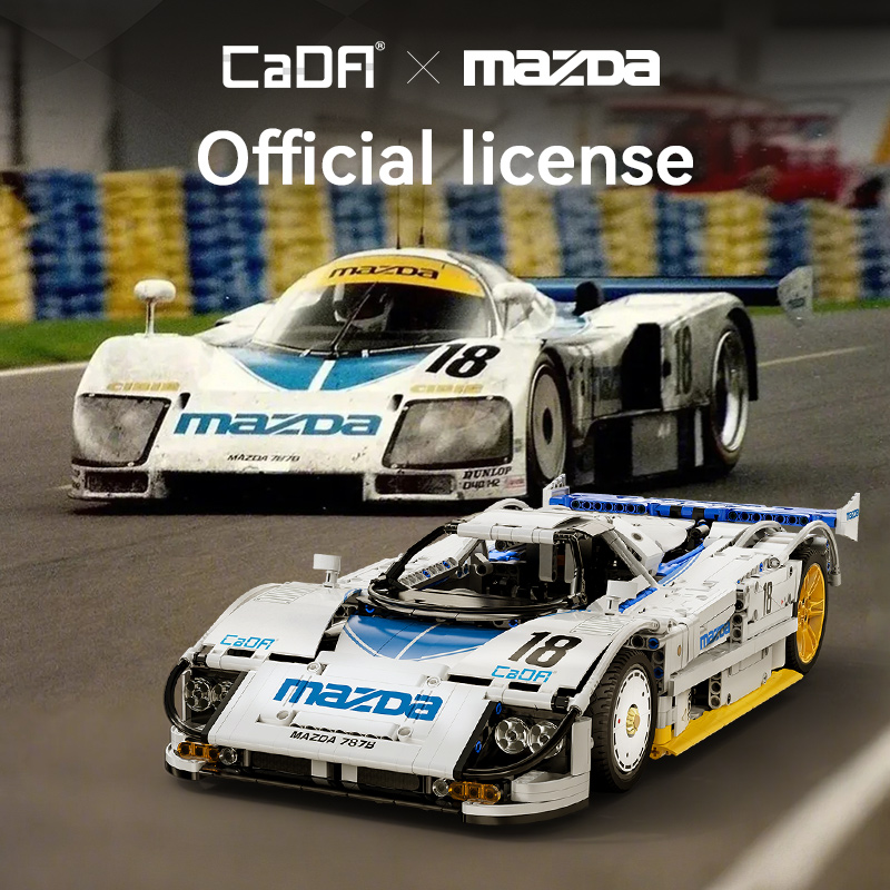 CaDA 1:10 Mazda 787B Teknik Ya - Lego Set City incelemesi ve fiyatı
