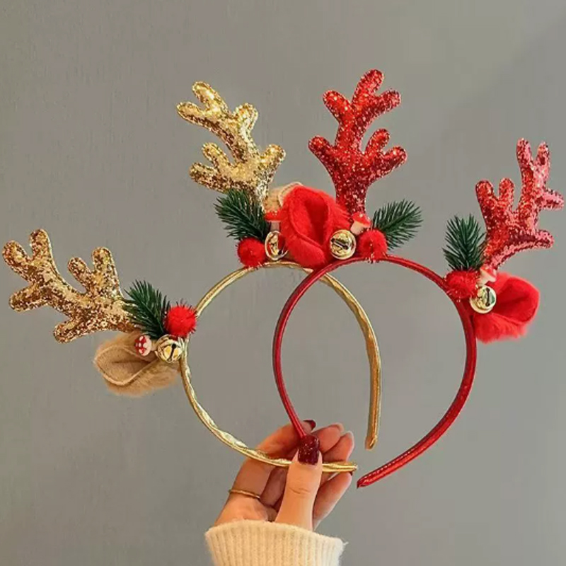 Noel Simli Geyik Boynuzu Taç B - Reindeer Antlers Headband incelemesi ve fiyatı