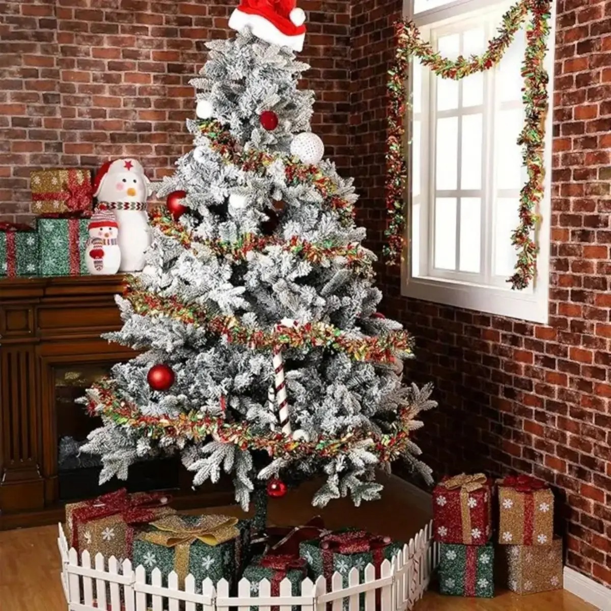 LED Işıklı Parlak Metalik Çele - Tinsel Garland Decoration incelemesi ve fiyatı