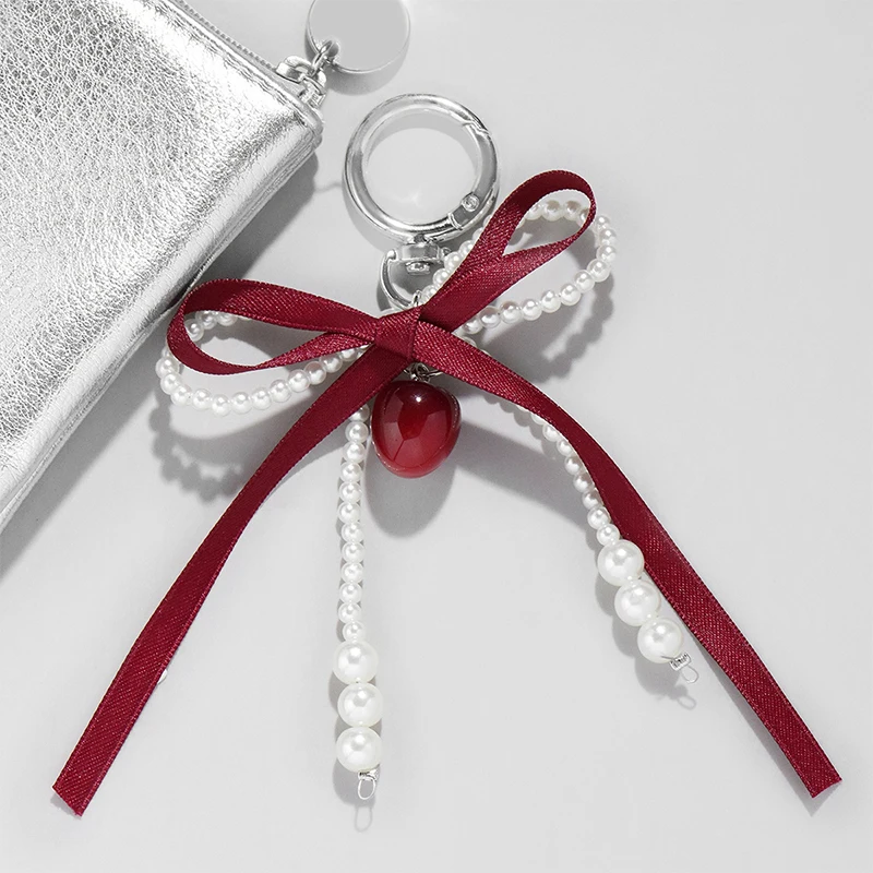 Tatlı Kırmızı Kiraz İnci Anaht - Ribbon Bow Gift incelemesi ve fiyatı