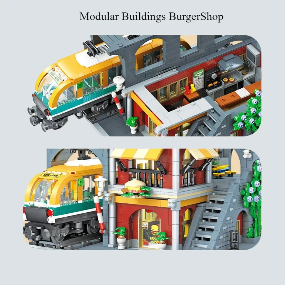 BurgerShop yapı taşları setler - Lego Set City incelemesi ve fiyatı