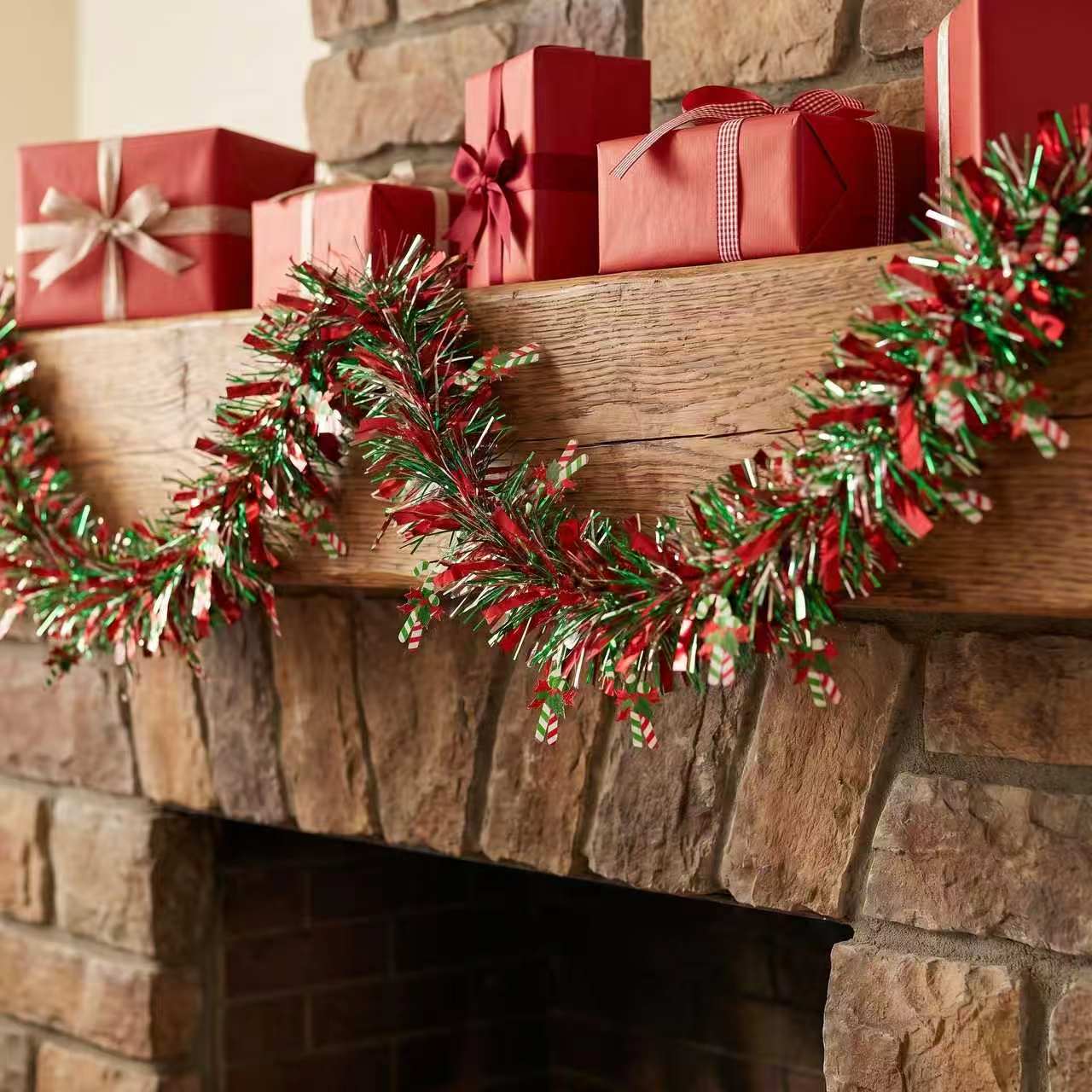 Metalik Simli Çelenk Glitter N - Tinsel Garland Decoration incelemesi ve fiyatı