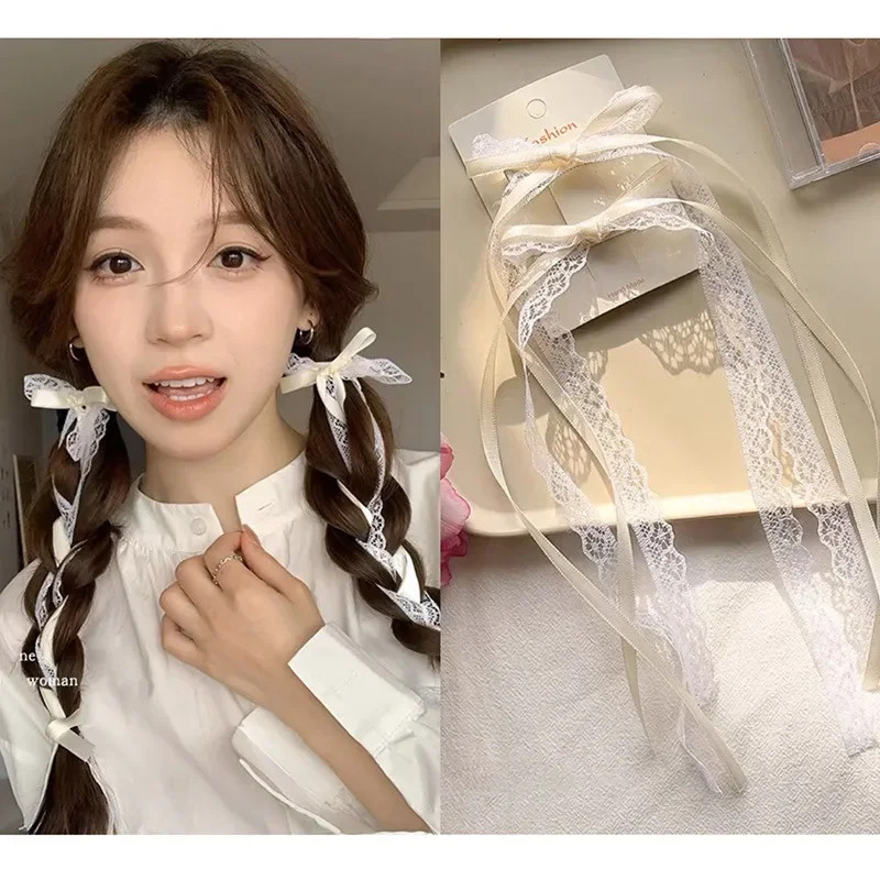 2 adet kore dantel beyaz fiyon - Ribbon Bow Gift incelemesi ve fiyatı