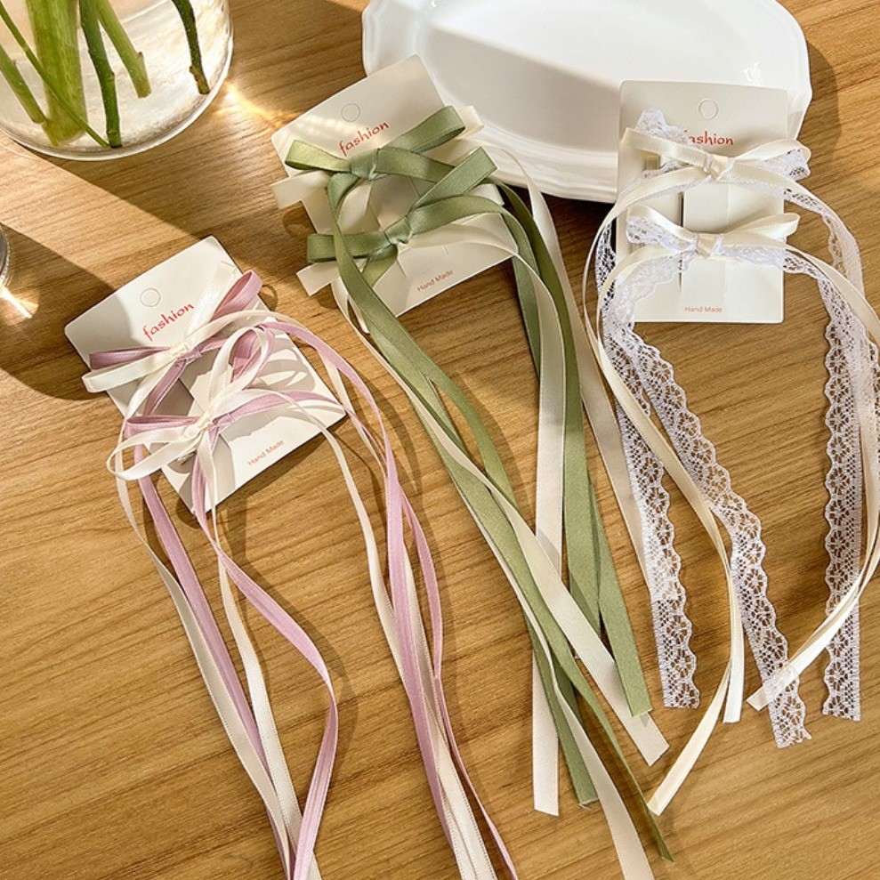 2 adet kore dantel beyaz fiyon - Ribbon Bow Gift incelemesi ve fiyatı